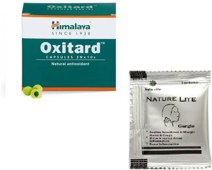 HIMALAYA Oxitard Capsule helps prevents oxidation-related tissue damage,gastrointestinal functions & boost the body's ability to fight off infections.