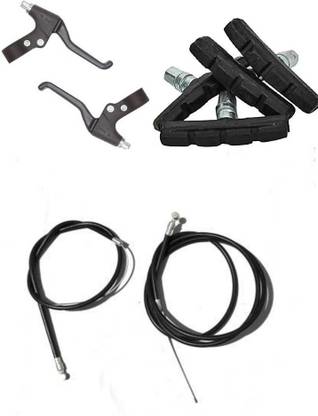 LA Traders RANGER CYCLE POWER BREAK LEVER AND SHOE WITH WIRE COMBO SET Bicycle Brake Disk
