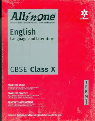 All in One English Language & Literature Cbse Class 10th Term-1