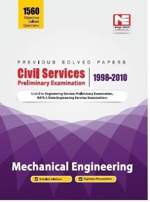 Civil Services Examination Mechanical Engineering Prelims Previous Year Solved Paper