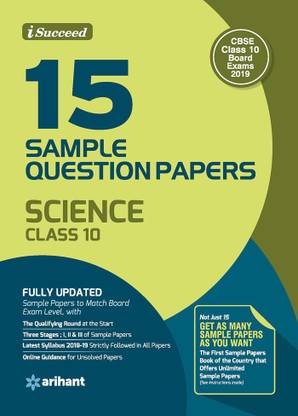 15 Sample Question Paper Science Class 10th Cbse