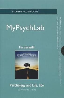 NEW MyLab Psychology without Pearson eText -- Standalone Access Card -- for Psychology and Life