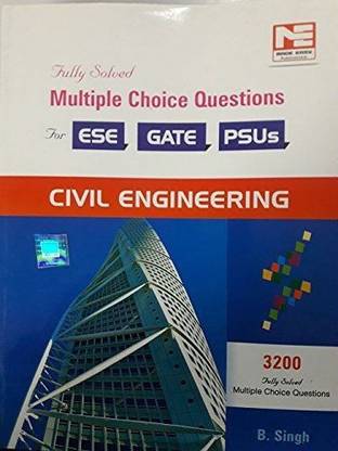 3200 MCQS : Civil Engineering- Practice Book for ESE, Gate & Psus