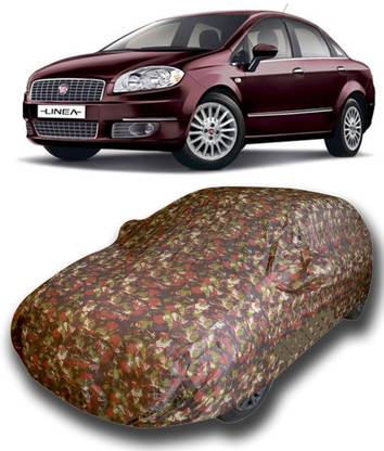 siddharth fashion Car Cover For Fiat Linea Classic (With Mirror Pockets)