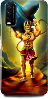 DBR SAFE Back Cover for Vivo Y20i, Vivo V2027, Ram,jai,shree,ram,hanuman,maruti,
