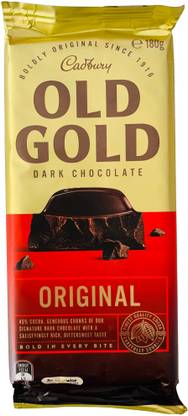Cadbury Old Gold Original Darlk Chocolate 180g Bars