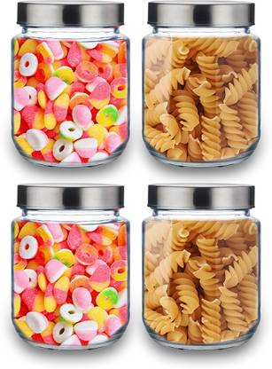 CROCO JAR Glass Grocery Container  - 500 ml
