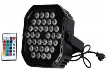 STARLIGHT light high Brightness Slim Flat par Flood Light with Multicolor Light for dj Disco Party, Home Party, Wedding, Festival, Live Show Single Disco Ball