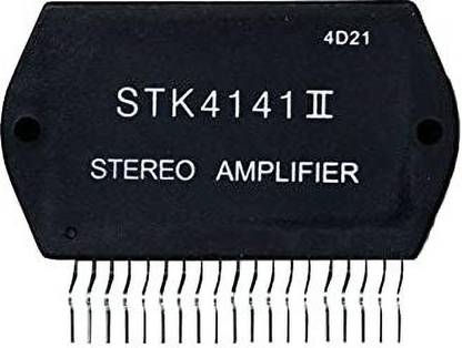 SUPER STK 4141 100+100 Watts Amplifier IC for Replacement and DIY Projects Electronic Components Electronic Hobby Kit