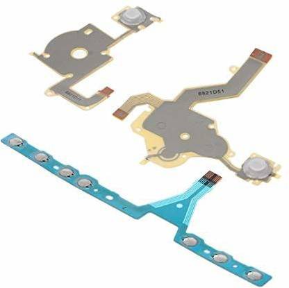 BVG PSP 3000 Replacement Repair Home Volume Button D-Pad Action Key Left Right L R Flex Ribbon Cable for Sony PSP 3000  Gaming Accessory Kit