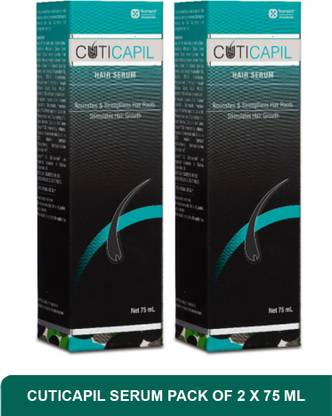 क्यूटिकेपिल Hair Serum | Best Serum For Hair Growth and Thickness (Pack of 2)75ml