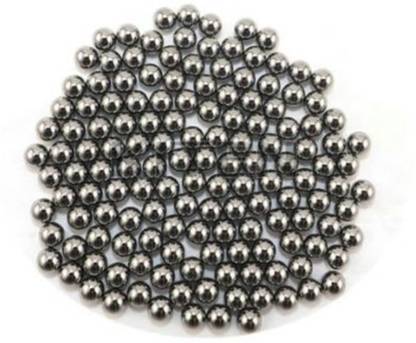 MAGNETICKS 4MM Solid Steel Balls, Iron Balls or Bearing Balls. Multipurpose Office Magnets Pack of 100