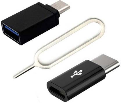 OTD OTG Adapter Accessory Combo for Samsung Galaxy A70, Samsung Galaxy A70s, Samsung Galaxy A71, Samsung Galaxy A71 5G