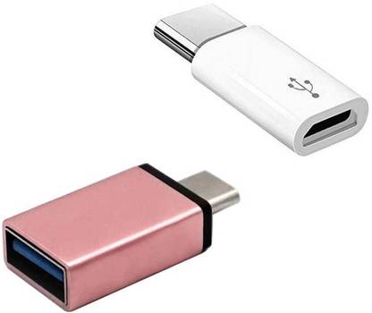 OTD OTG Adapter Accessory Combo for Samsung Galaxy A8 Plus 2018, Samsung Galaxy A8 Star, Samsung Galaxy A80, Samsung Galaxy A9 2018