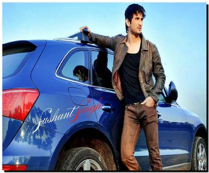 SKY DOT sushant singh rajput with car photoshoot Mousepad