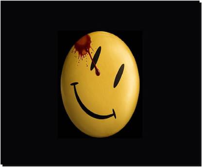 SKY DOT watchmen smiley Non Slip Base Mousepad