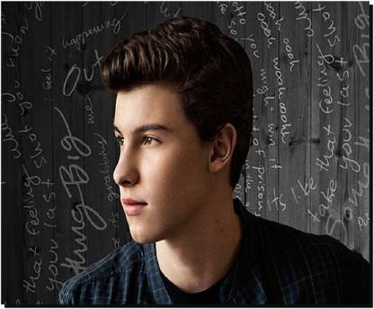 SKY DOT shawn mendes actor profile face Non Slip Base Mousepad
