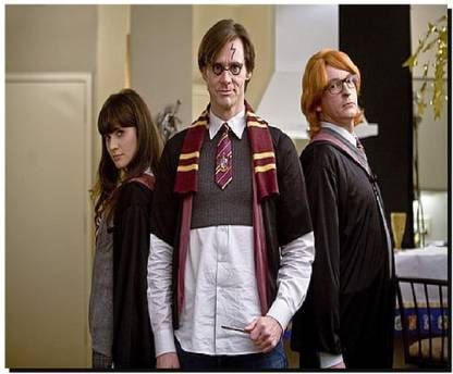 SKY DOT zooey deschanel parody jim carrey yes man rhys darby men with glasses people glasses art Mousepad