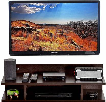 SHAH EMPORIUM TVSTB1 Wooden Wall Shelf