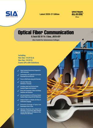 Optical Fiber Communication, B.Tech IV-Year I-Sem (ECE) R15, JNTU-Anantapur, Latest 2020-21 Edition