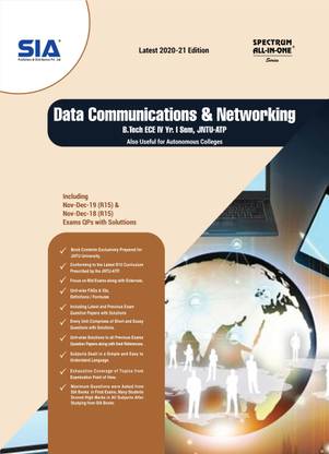 Data Communications And Networking, B.Tech IV-Year I-Sem (ECE) R15, JNTU-Anantapur, Latest 2020-21 Edition