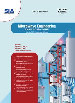 Microwave Engineering, B.Tech IV-Year I-Sem (ECE) R15, JNTU-Anantapur, Latest 2020-21 Edition