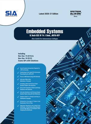 Embedded Systems, B.Tech IV-Year I-Sem (ECE) R15, JNTU-Anantapur, Latest 2020-21 Edition