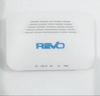 Revo REPONONU Router 2.1 GHz 1000 Mbps Wifi Speed Single Band Internal Antenna Ethernet (Cable Broadband)