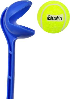 ELLENSHIRE Side Arm Cricket Ball Thrower Leather Ball Thrower Sidearm Ball Thrower