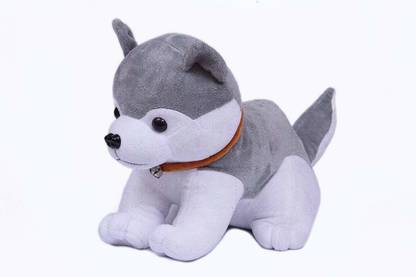 Hello Baby Cute Huskey Dog Soft Toy  - 25 cm