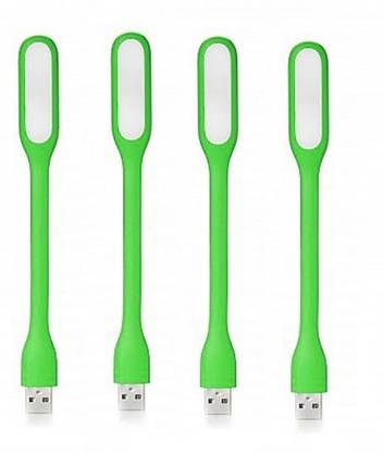 RPMSD Pack of 4 Flexible mini USB LED light Pack of 4 USB LED Lamp 5V 1.2W Portable Flexible Light with USB For Power bank Computer Led Light
