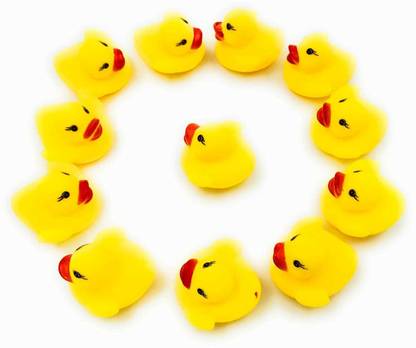 MABS Quack Quack Duck Bath Toys for kids Pack Of 12 Bath Toy