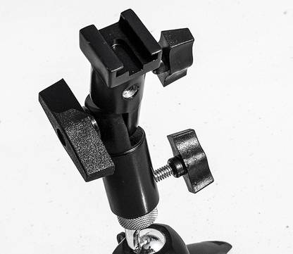 Cam cart Umbrella Bracket Flash Light Stand Umbrella Holder B Bracket Speedlite Holder Rotating Flash Bracket