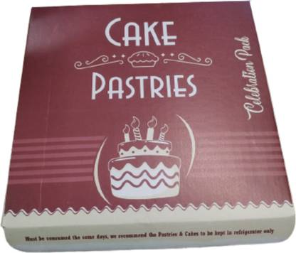 robust packaging Corrugated Paper 1/2 kg cake box (1 pound cake box) Packaging Box