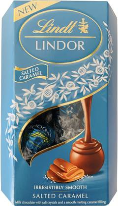 LINDT Lindor Salted Caramel Chocolate Truffles 200 g Truffles