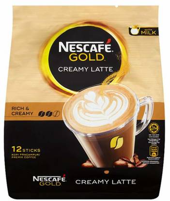 Nescafé Creamy Latte Rich & Creamy 12 Sticks ,372g Instant Coffee
