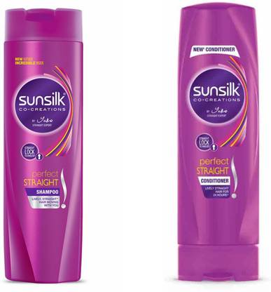 SUNSILK Perfect straight shampoo & conditioner