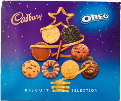 Cadbury Oreo Biscuit Selection Box 500g Cream Sandwich Biscuit