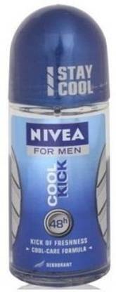 NIVEA Cool Kick Deodorant Roll-on - For Men