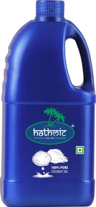 hathmic 100% pure coconut oil 1L Coconut Oil Can
