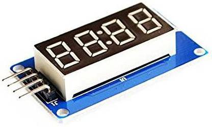 Prime Intact TM1637 4 Digits 7 Segment Led Display Module with Clock for Arduino Electronic Components Electronic Hobby Kit