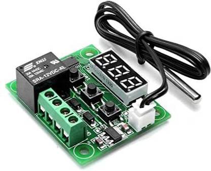 Flyrobo XH-W1219 12V Digital Display Temperature Controller Module with NTC Waterproof Electronic Components Electronic Hobby Kit