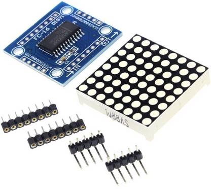 Flyrobo MAX7219 8X8 Dot LED Matrix Display Module Electronic Components Electronic Hobby Kit