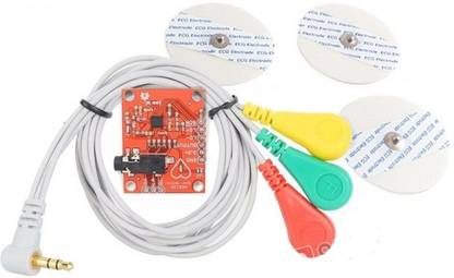 Flyrobo Heart Rate Monitor Kit with AD8232 ECG sensor module Electronic Components Electronic Hobby Kit