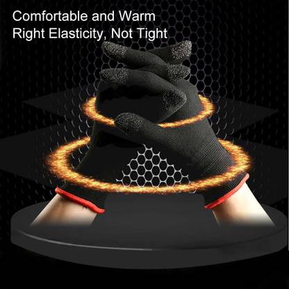 play run Pubg mobile complete glove-Custom mobile phone game finger sleeves anti-sweat mobile game gloves for pubg-Smartphone Gloves-Fingerprint Protection-Hand Sweat Protection-Quick Responsive Mobile Game (Compatible with iPhone/Android/iPad)  Gaming Accessory Kit
