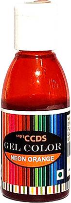 CCDS GEL COLOUR NEON ORANGE Orange