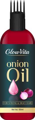 Glow Vita Red Onion Black Seed with Argan ,Jojjoba ,Bhringraj Hair Oil