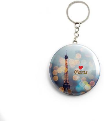 AVI Metal Keychain Paris Eiffel Tower Europe Travel souvenir R7002053 Key Chain