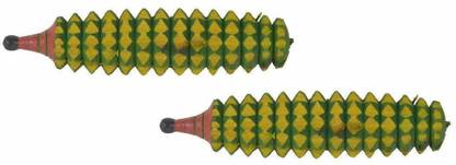 Acs Karela Hand and Foot Roller Wooden Acupressure Karela Hand and Foot Roller Massager ( Pack of 2) Massager