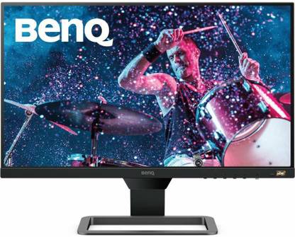 BenQ ENTERTAINMENT 68.58 cm (27 inch) Full HD LED Backlit IPS Panel Built-in Speakers, Edge to Edge, Blue Light Filter, Tilt Adjustment, Thin Bezel, Flicker-Free Monitor (EW2780)